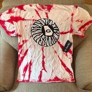 New w/ Tag - Widespread Panic + Georgia Bulldog Limited Edition Tie-Dye Tee